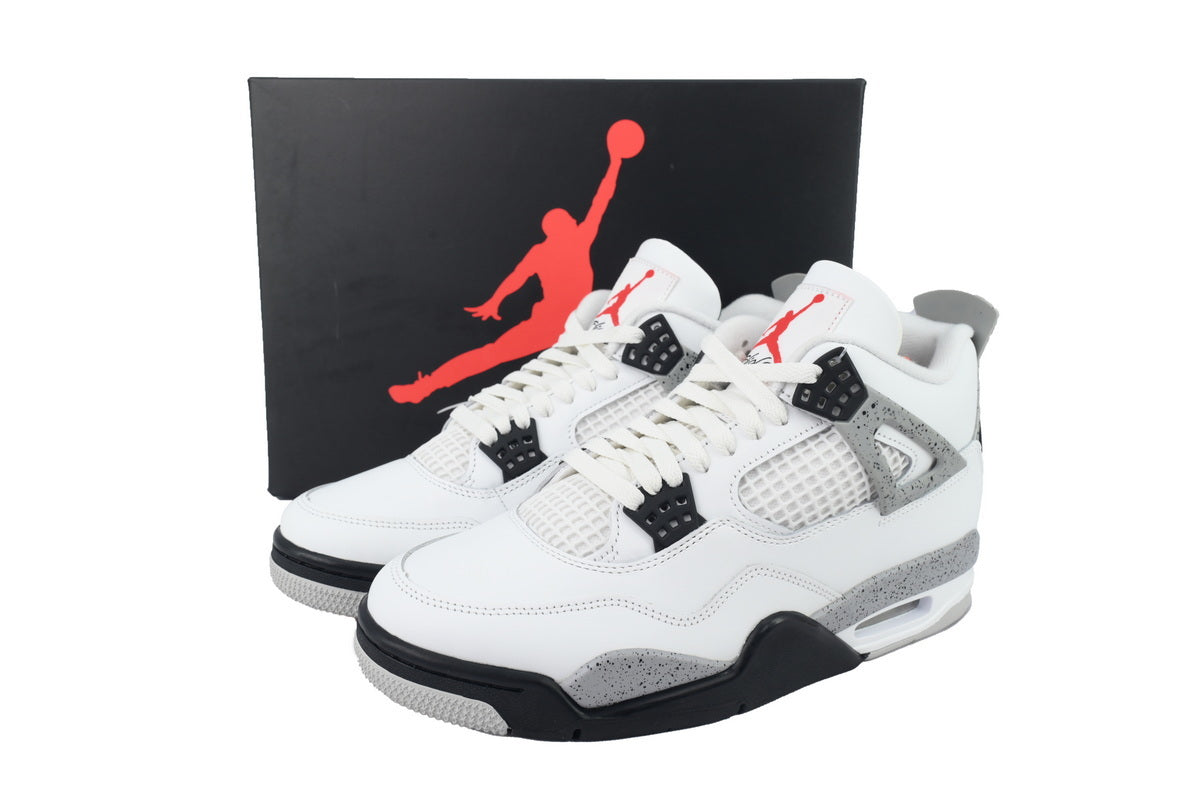 Jordan 4 White Cement