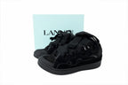 Lanvin Leather Curb Triple Black