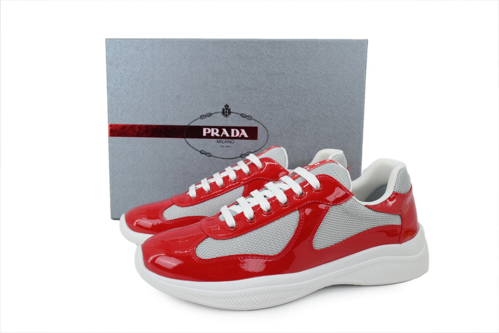 Prada Silver Red