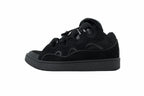 Lanvin Leather Curb Triple Black