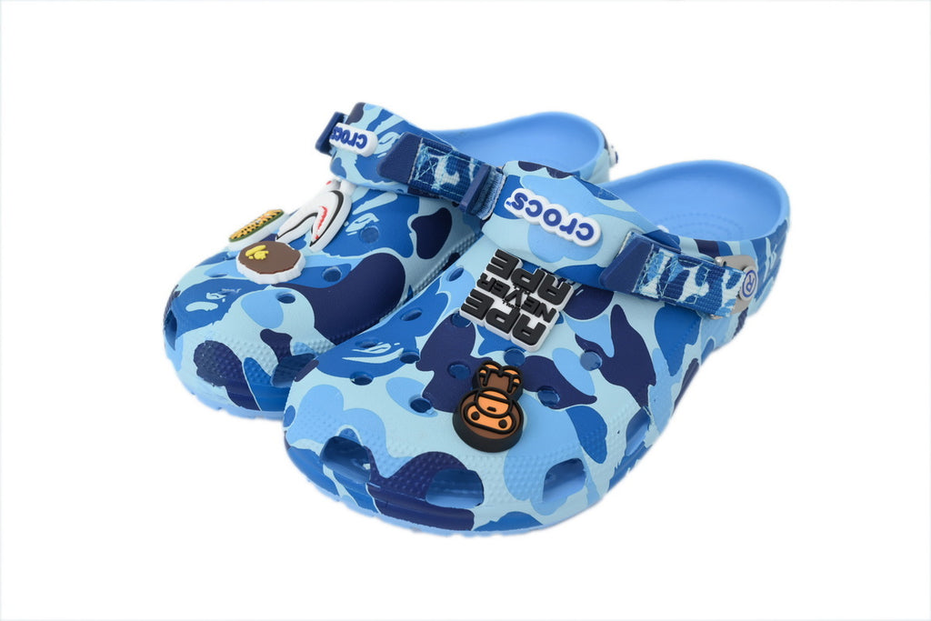 CrocsxBape Blue
