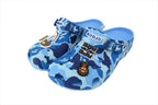 CrocsxBape Blue