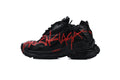 Balenciaga Runner Graffiti Black Red