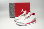 Jordan 3 Cardinal red