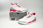 Jordan 3 Cardinal red