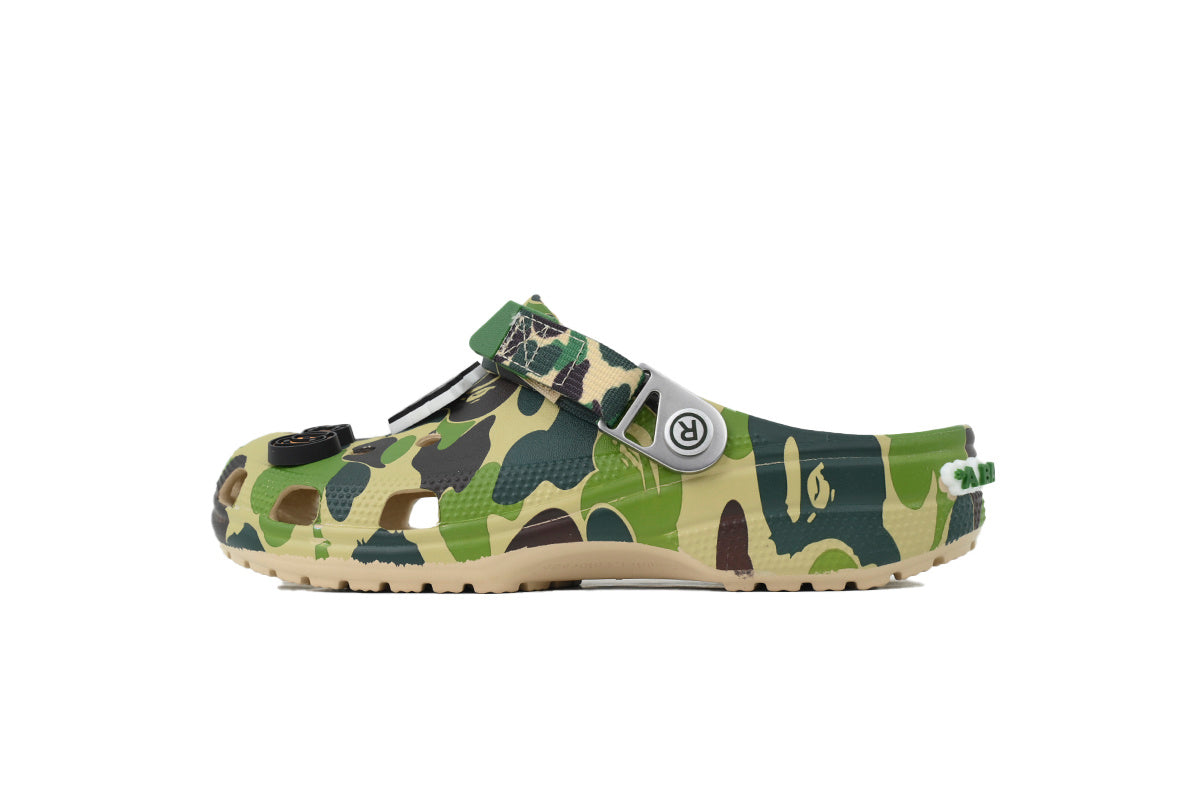 CrocsxBape Green