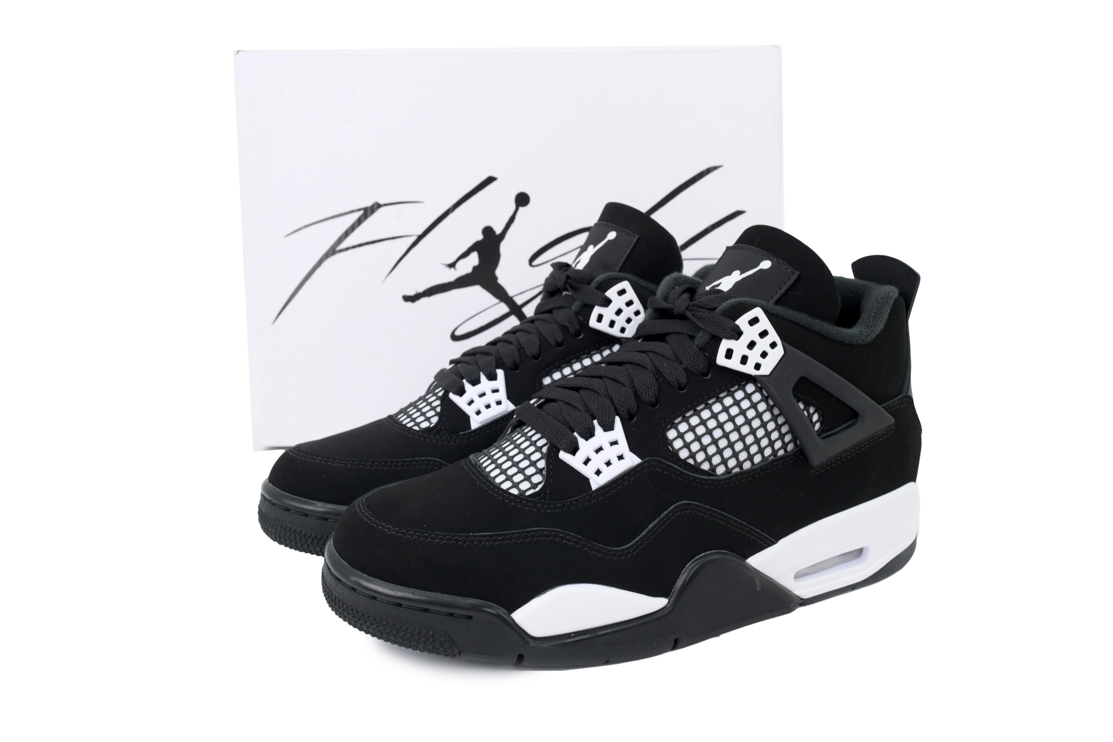 Jordan 4 White Thunder