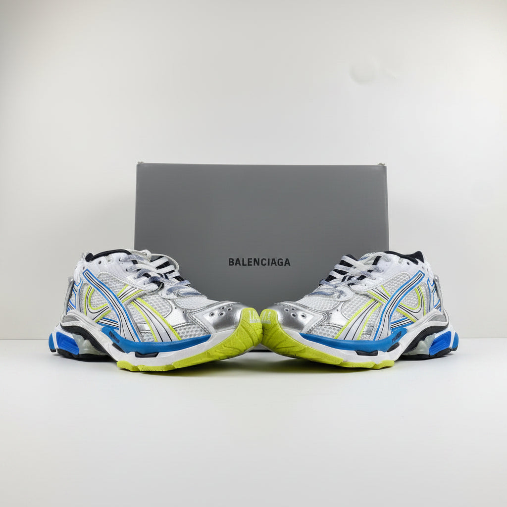 Balenciaga Runner White Yellow Blue