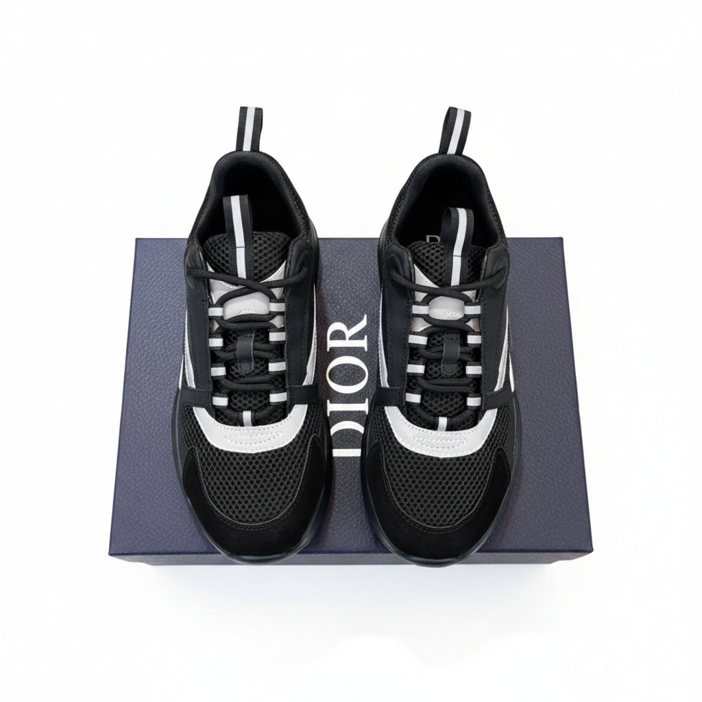 Dior B22 Black Silver