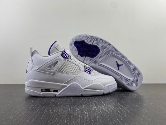 Jordan 4 Metalic Purple