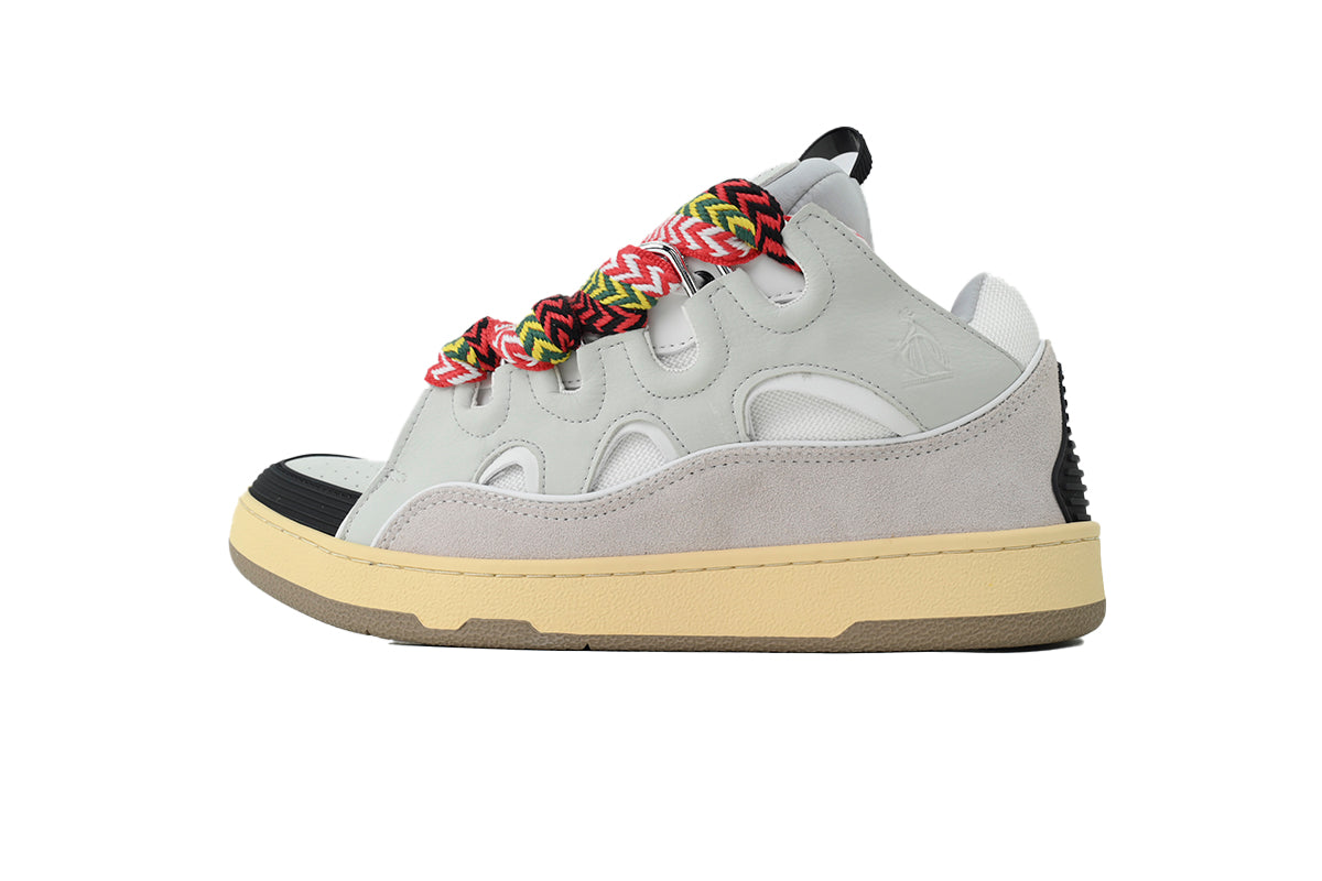 Lanvin Leather Curb White Ivory