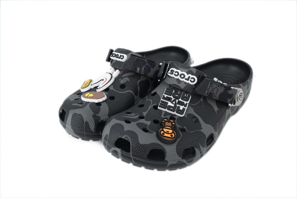 CrocsxBape Black