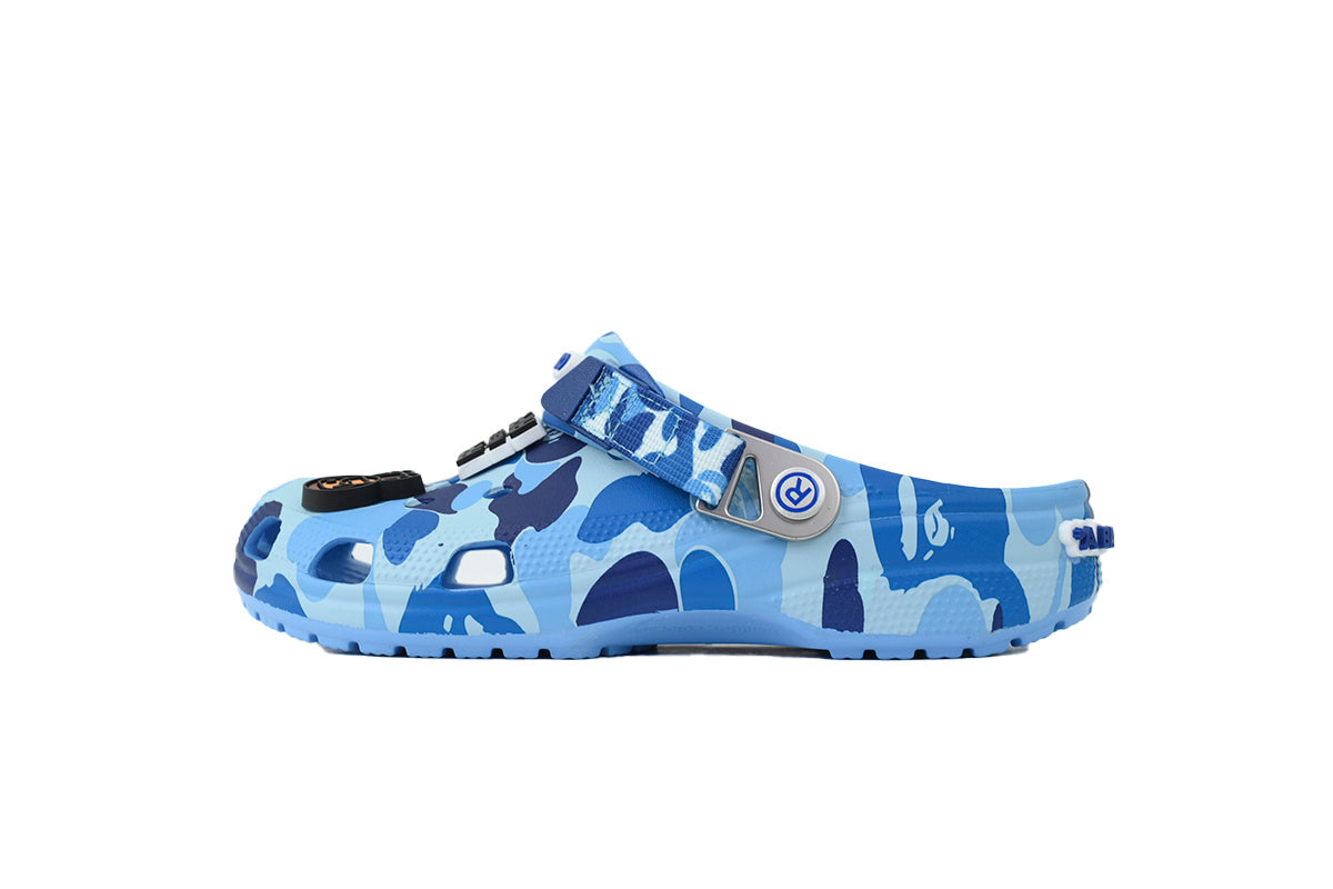 CrocsxBape Blue