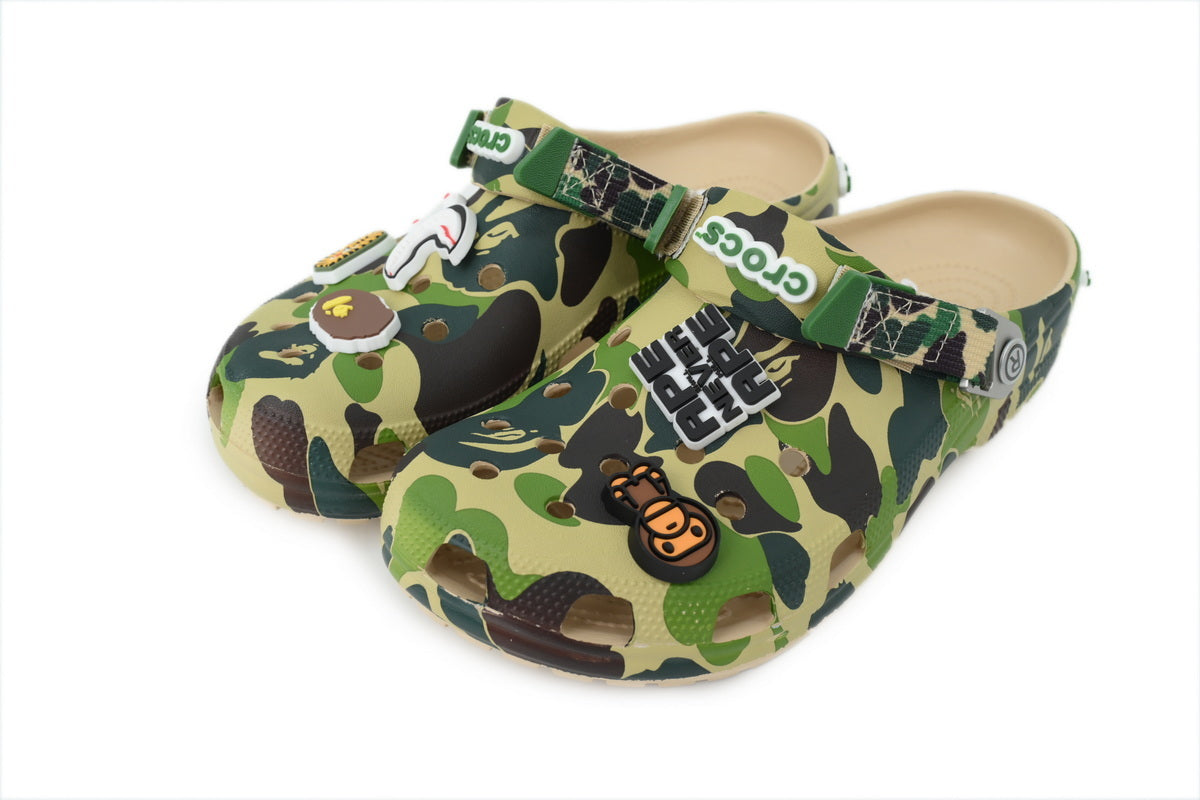 CrocsxBape Green