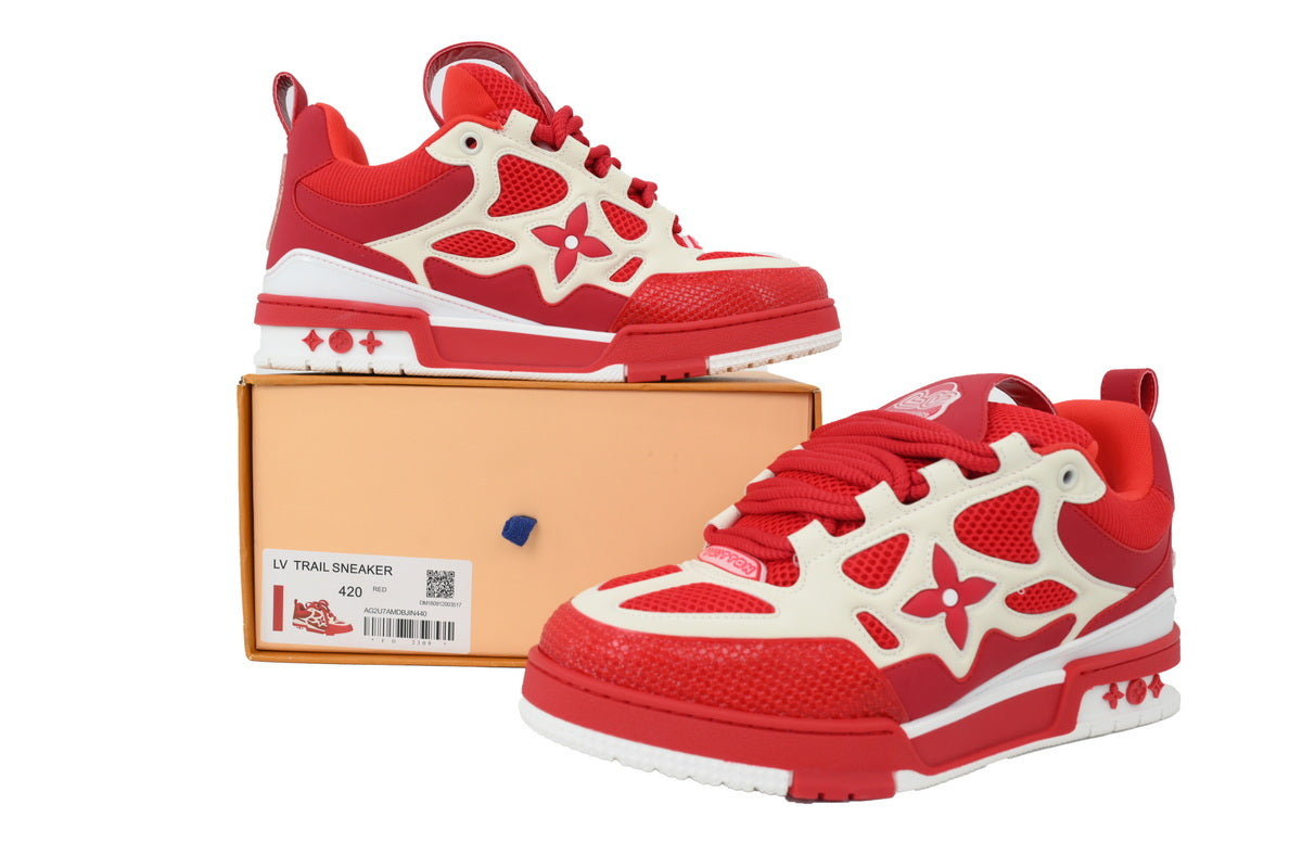 Lv Skate Red/White