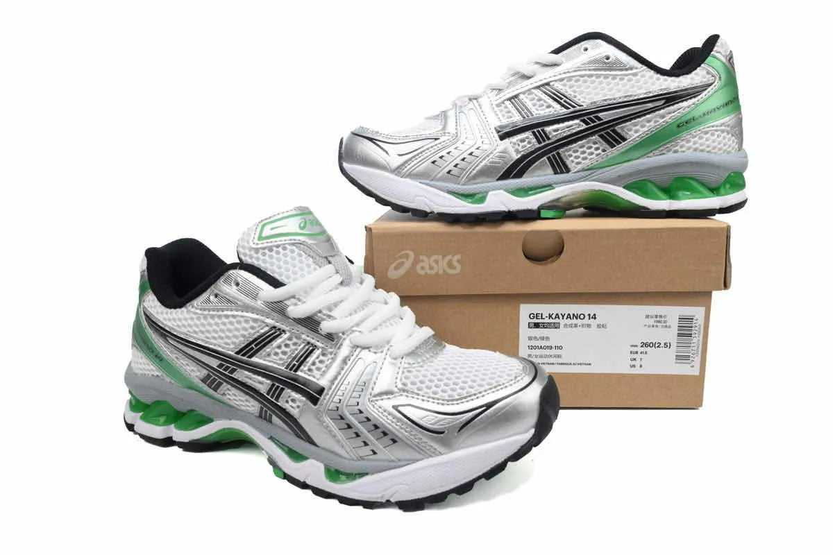 Asics Gel-Kayano 14 White Malachite Green